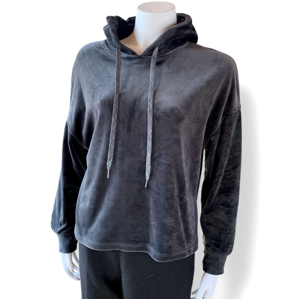 UGG grey velour hoodie size medium